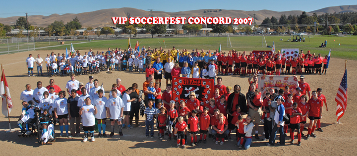 group photo, 2006 VIP Soccerfest